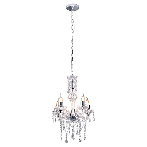 LUSTRE MINI FRANCE 5 TRANSPARENTE STARTEC