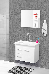 GABINETE BANHEIRO FIMAP QUALITY 0.60 BRANCO