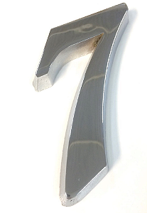ALGARISMO ELEGANC G Nº 7 CROMADO