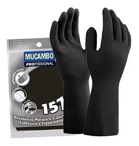LUVA MUCAMBO FORRADA PRETA 157T XG