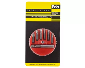 JOGO BITS IMPORT EDA COM 7 PEÇAS