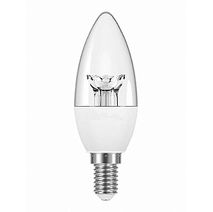 LÂMPADA VELA LED E-14 5W BRANCO FRIO 6000K ROHS CE