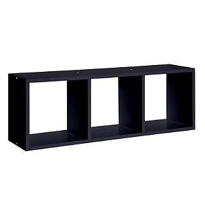 NICHO 1,2 PRETO 71X24,5X15CM ME LEV PRAT-K