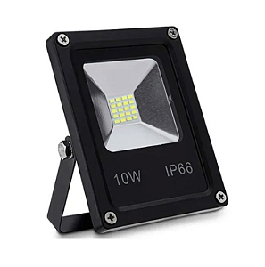 REFLETOR LED 10W LUZ BRANCA QUENTE 3000K ROHS CE