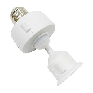 SENSOR DE PRESENÇA COM SOQUETE E-27 QUALIT