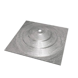 CHAPA PARA ANCORAGEM GALVANIZADO 320X320MM