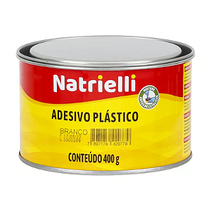MASSA PLÁSTICA NATRIELLI BRANCA 400GR