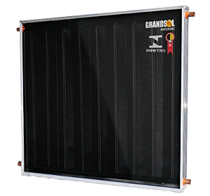 PLACA AQUECEDOR SOLAR ÁGUA GS 2X1 GRAND SOL