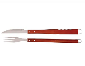CONJNTO CHURRASCO MOR 2 PEÇAS REF 3333