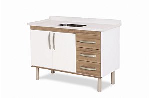 GABINETE COZINHA RORATO MUNIQUE 120CM NO