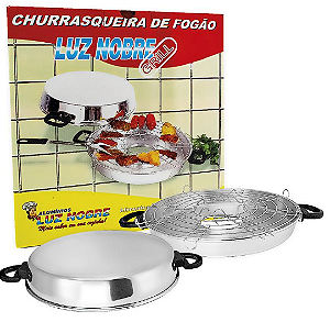 CHURRASQUEIRA LUIZ NOBRE DE FOGÃO CX LUX
