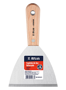 ESPÁTULA AÇO REFORÇADO 120MM ATLAS