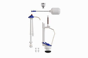 KIT MECANISMO UNIVERSAL PARA CAIXA ACOPLADA ACIONAMENTO SIMPLES ASTRA