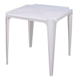 MESA PLÁSTICA MOR BRANCA