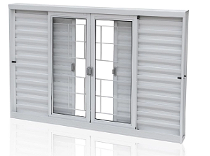 VITRO CRV IDEAL GRANDE QUADRADA 150X100  R12 BRANCO
