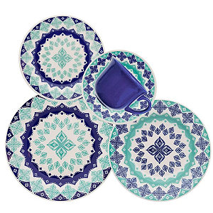 APARELHO JANTAR/CHÁ DONNA LOLA 20 PEÇAS