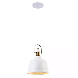 PENDENTE VINTAGE SOHO BRANCO RED 225MM