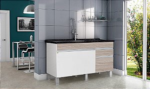 GABINETE  COZINHA FIMAP AQUARIUS 144 BR/MAPLE
