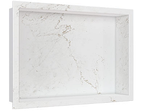 NICHO COZIMAX PORCELANATO 60X30 BRANCO POLIDO