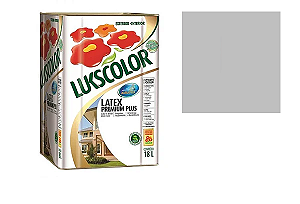 TINTA LATEX LUKSCOLOR PREMIUM 18 LITROS CROMIO