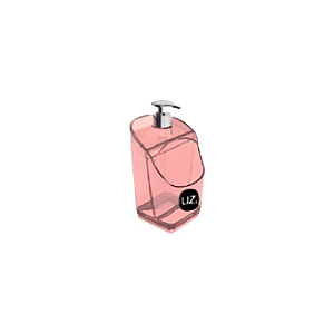 DISPENSER PORTA DETERGENTE ROSA PS 18 CM