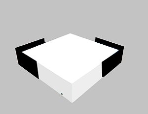 PLAFON ACRÍLICO BASIC ABA/PT 2100/30