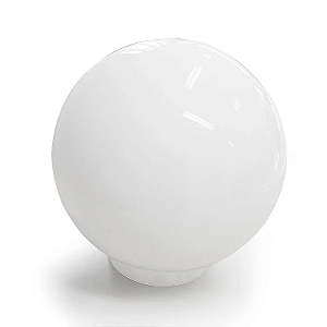 GLOBO VIDRO BOLA 15X28 LEITOSO
