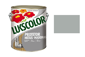 ESMALTE LUKSCOLOR FERROLUKS CINZA 0,9 LITROS
