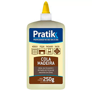 COLA BRANCA PRATIK 250 GR