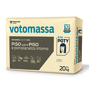 ARGAMASSA VOTO PISO/PISO PORCELANATO CINZA INTERNO 20K