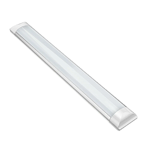 LUMINARIA LED RETANGULAR SOBREPOR 120CM 36W LUZ BRANCA FRIA ELGIN