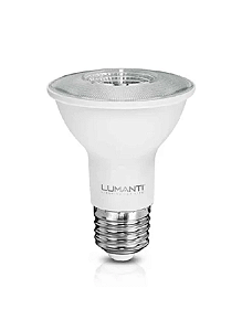 LÂMPADA LED PAR-20 7W BIVOLT E27 6500K LUMANTI