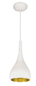 PENDENTE 5864 BRANCO/DOURADO