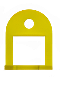 ESPAÇADOR INKOR NIVELADOR 2,0MM COM 50 AMARELO