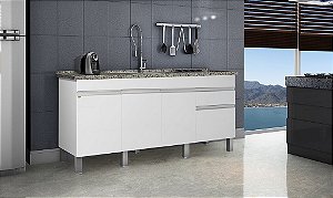 GABINETE COZINHA FIMAP AQUARIUS 174 BRANCA