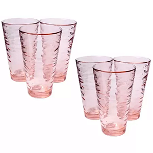 JOGO 06 COPOS RIVER PINK 330ML