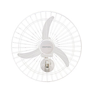 VENTILADOR VENTISOL OSCILANTE PARE 60CM GRADE BRANCA BIVOLT