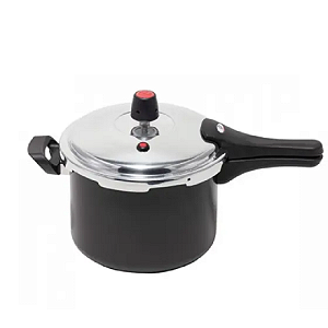 PANELA PRESSÃO FECHAM EXTERNA 4,5L MARCOLAR PRETA