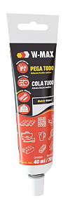 COLA TUDO W-MAX BRANCO 40ML 70G