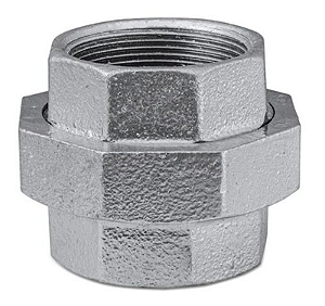 UNIÃO GALVANIZADA ASSENTO CÔNICO EM BRONZE 2"