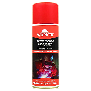 ANTI RESPINGO SPRAY COM SILICONE 400ML WORKER