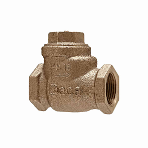 VÁLVULA RETENÇÃO PORTINHOLA 1/2" DECA