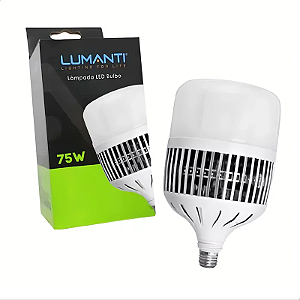 LÂMPADA LED BULBO 75W 6500K LUMANTI