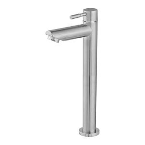 TORNEIRA LEÃO MESA LAVATÓRIO BICA ALTA INOX 3296