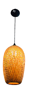 LUSTRE PENDENTE RUSTICO SAINT MARTIN BAMBU