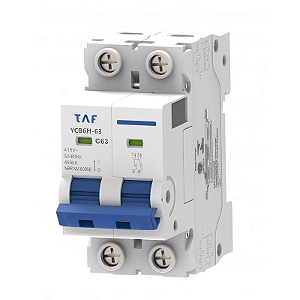 DISJUNTOR DIN MONOPOLAR YCB6H- 63A C 4,5KA TAF