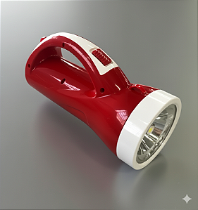 LANTERNA COM ALÇA 19LEDS DP-7333 VERMELHO