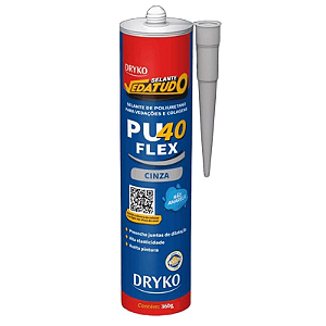 ADESIVO SELANTE PU40 FLEX 360G CINZA DRYKO