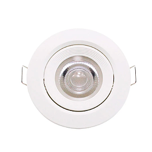 SPOT LED EMBUTIR RED 5W BIVOLT LUZ BRANCA FRIA  KIAN