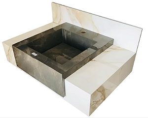 BANCADA EJS CAL GOLD CUBA CASTANHO 70X45CM